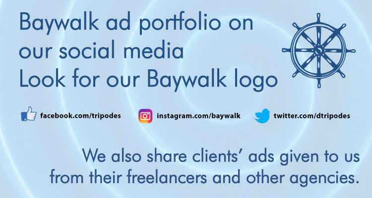 [Baywalk portfolio on social media]